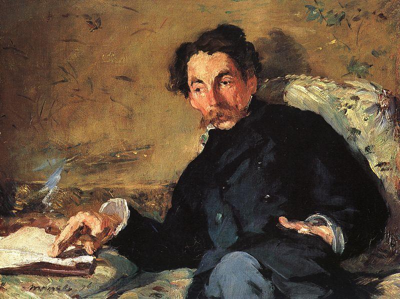 Edouard Manet Portrait of Stephane Mallarme France oil painting art
